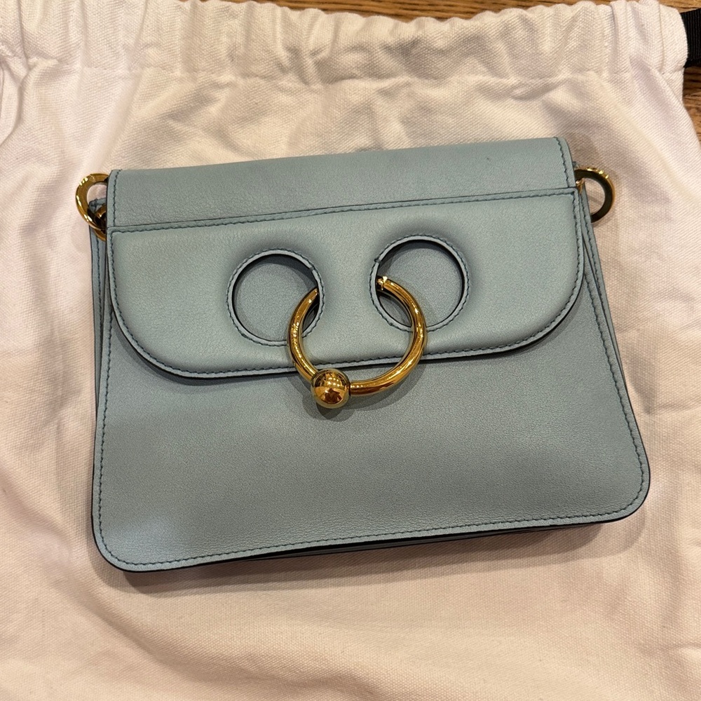JW Anderson Blue Leather Bag
